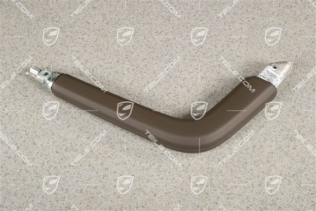 Grab handle centre console, Leather, Saddle brown, L