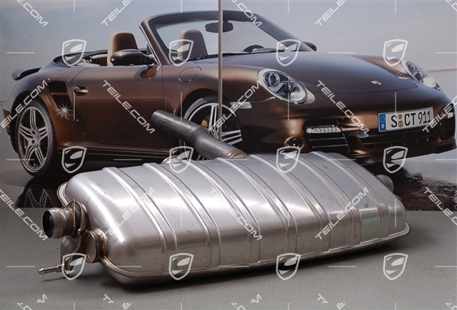 Rear silencer, Diesel
