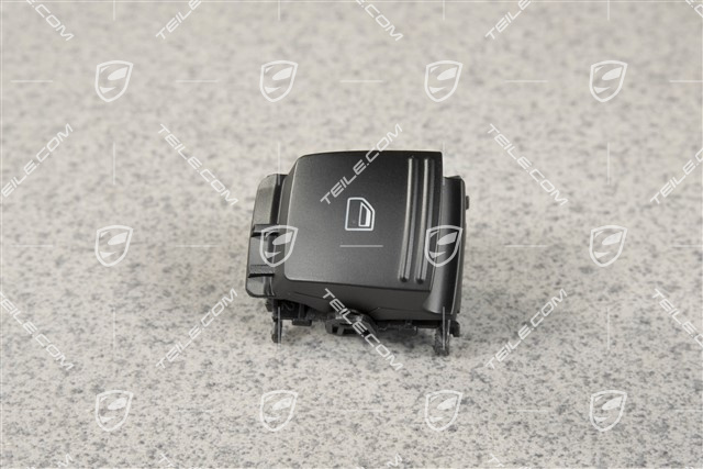 Power windows switch, Black matte
