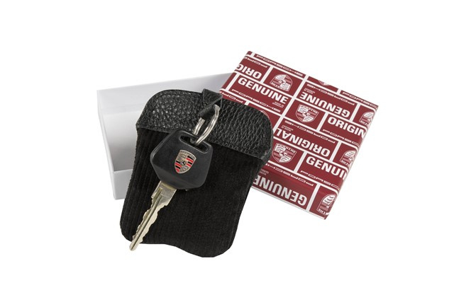 Porsche Classic Key case with embossed Porsche crest, Corduroy