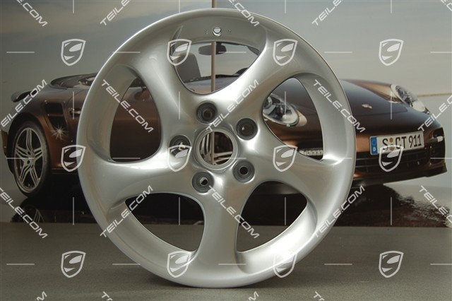 18-inch Turbo Look II wheel, 8J x 18 ET50 18-inch Turbo Look II wheel, 8J x 18 ET50