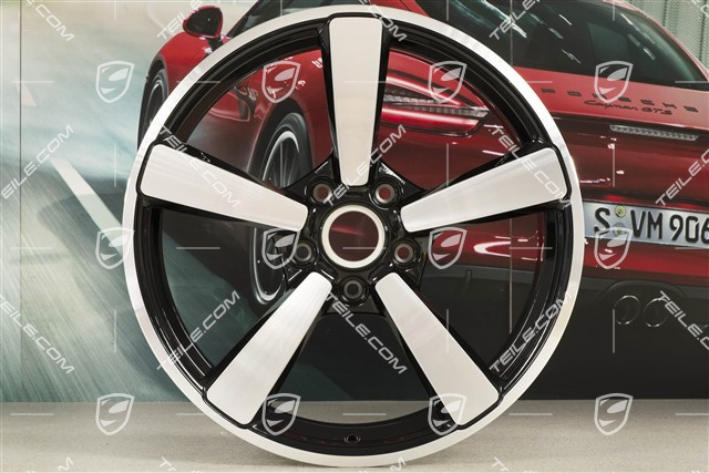 20" Felga Carrera Exclusive, 8,5J x 20 ET50, czarny wysoki połysk