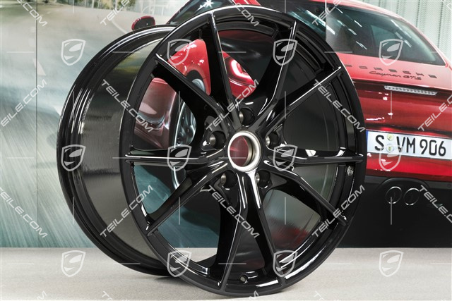 20-inch wheel Carrera S (IV), 11,5J x 20 ET76, black high gloss