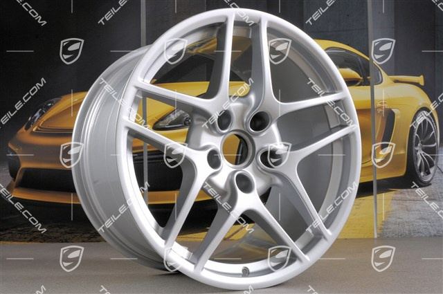 19-inch Carrera S II (Facelift) wheel set, 8J x 19 ET57 + 11J x 19 ET51, for C4 / C4S / Targa4 / Targa4S