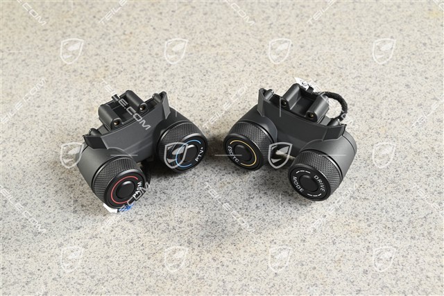 GT3 RS, Switch set for steering wheel Weissach package, L+R
