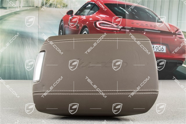 Armrest, Centre console, Inscription Turbo, Saddle brown
