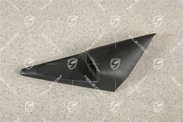 Verkleidung, Aussenspiegel, Elektrich Verstellbar, Leder, Schwarz, L