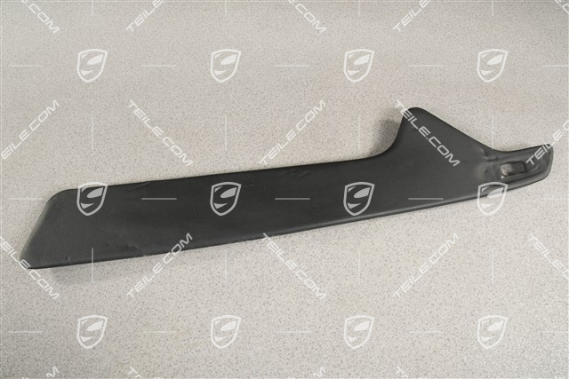 Türverkleidung, Abdeckblende, Leder, Schwarz, R