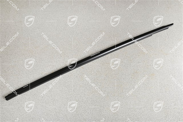 Front door moulding, Black matte, L