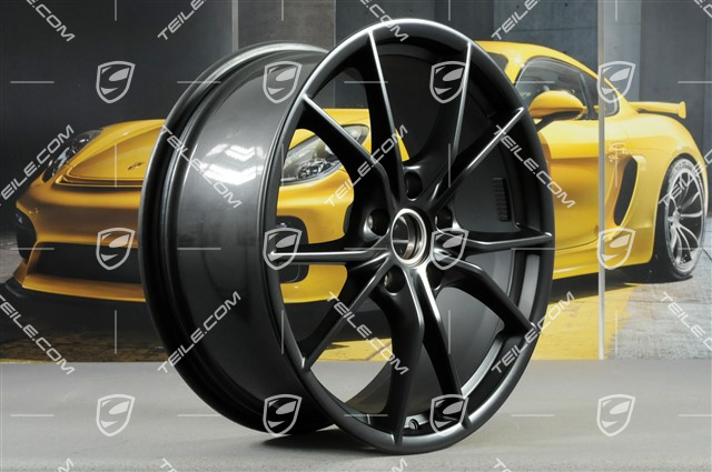 20-inch wheel Carrera S (IV), 8,5J x 20 ET49, in black satin-mat