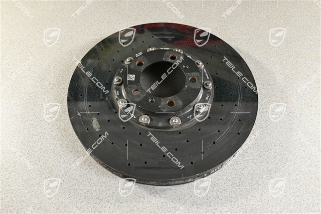 PCCB ceramik brake disc, 20-inch / 420mm, damged, L