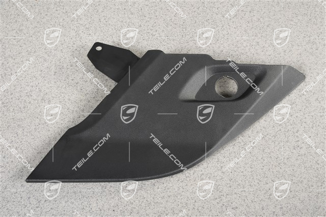 Mittelkonsole, Blende/ Fußraum Auslassventil, Seitlich, Schwarz, SPYDER, R