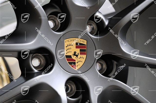 20" Felga, Carrera S III, platynowy-satynowy mat (Platinum-Seidenmatt), 9,5J x 20 ET45