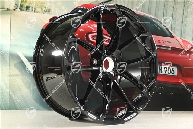 22-inch GT Design wheel rim, 11,5J x 22 ET52, black high gloss