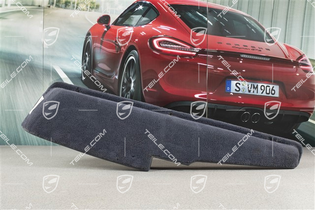 Ablagekasten Türverkleidung , Teppich / Kunstleder, Nachtblau, R