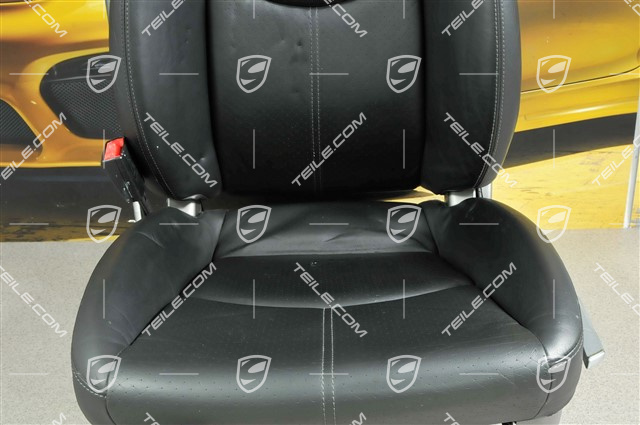 Sportsitz, manual einstellbar, Leder, Schwarz, ohne Airbag, L