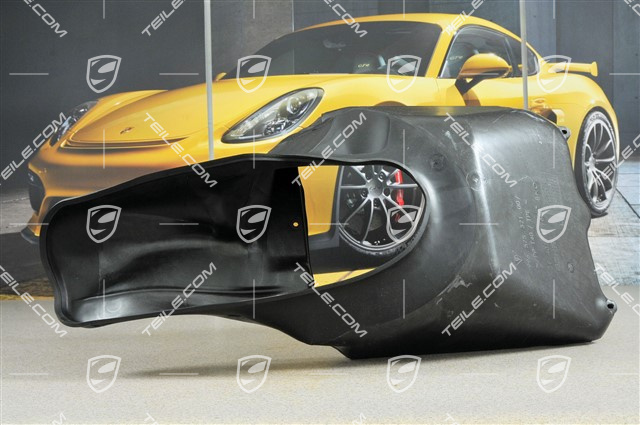 Air duct, between front bumper and radiator, L Air duct, between front bumper and radiator, L