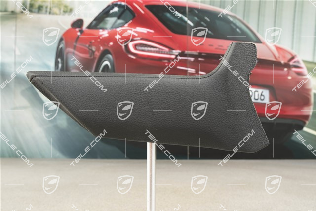 Mittelkonsole, Blende seitlich, Kunstleder, Schwarz, R