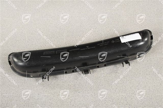 Front bumper cover / inlet, centre, Satin black