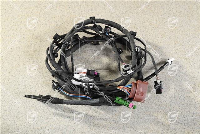 Wiring harness / Cable loom for rear bumper, PDC / Real Top View