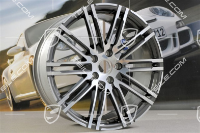 21-inch rims set Turbo III, facelift, 10J x 21 ET50, Titan