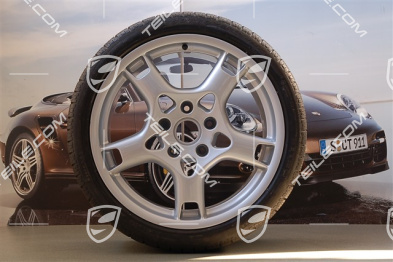 19-inch Carrera S winter wheels, C2 / C2S, wheels: 8J x 19 ET57 + 11J x 19 ET 67, tyres: 235/35 R19 + 295/30 R19