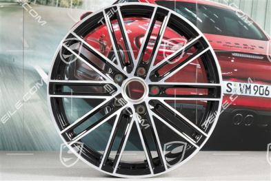 20" Felge 911 Turbo IV, 9J x 20 ET51, schwarz hochglanz