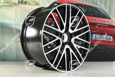 22-inch wheel Turbo Design, 11,5J x 22 ET61, black high gloss