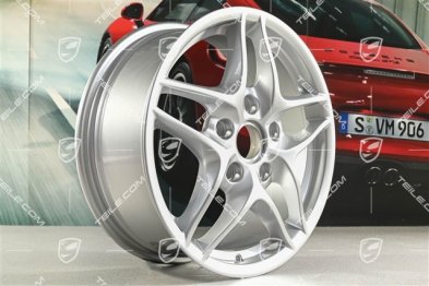 17-inch Boxster III wheel set, front 7J x 17 ET55 + rear 8,5J x 17 ET40