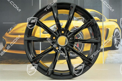 19" Felge Boxster S, 10J x 19 ET45, schwarz hochglanz