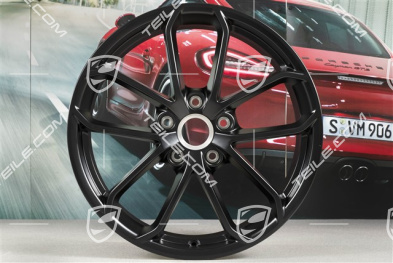 20" Felgensatz 718 Cayman GT4, Felgen 8,5J x 20 ET61 + 11J x 20 ET50, schwarz seidenmatt