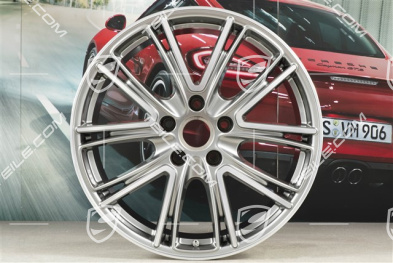 20" Felge Exclusive Design, 10,5J x 20 ET71, für Winterbetrieb, Platinsilber
