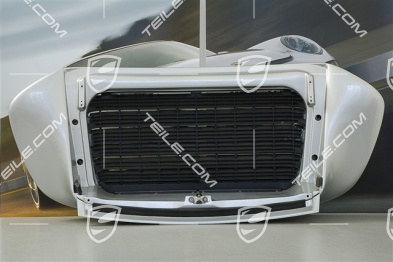 Turbo rear spoiler, incl. rear bonnet (engine lid), set incl. grille and all attachment parts