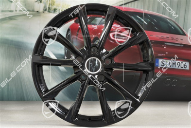 19" Felga Boxster S, 8J x 19 ET57, czarny połysk
