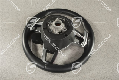 Kierownica, wersja podstawowa, Sport Chrono Package Plus, PDK, czarna