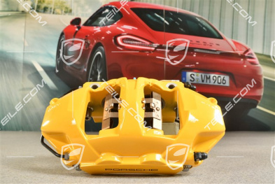 PCCB fixed calliper, Rear axle, Yellow, Turbo, L