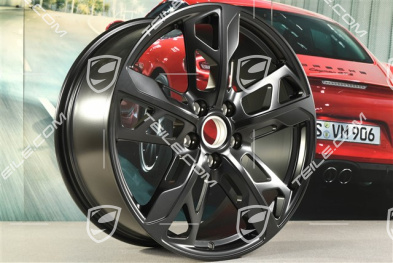 21" Felga Cross Turismo Design 9,5J x 21 ET60, czarny satynowy mat