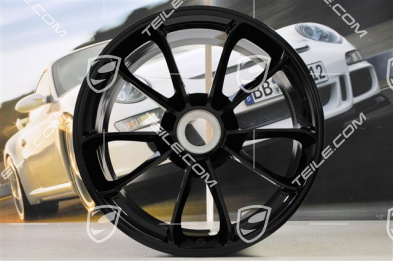 20" rims set GT3, 9J x 20 ET55 + 12J x 20 ET47, in black