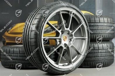 20" Spyder summer wheel set, rims 8.5J x 20 ET57 + 10.5J x 20 ET47 + NEW Pirelli summer tyres 235/35 ZR20 + 265/35 ZR20