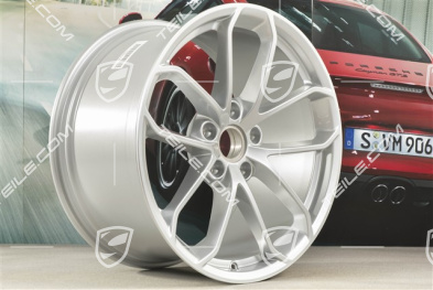 20" Felga GT4, 11J x 20 ET50, brilliant silver