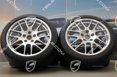 20" Komplet kół letnich RS Spyder Design, felgi 9,5J x 20 ET65 + 11J x 20 ET 68 + opony 255/40 ZR 20 + 295/35 ZR 20