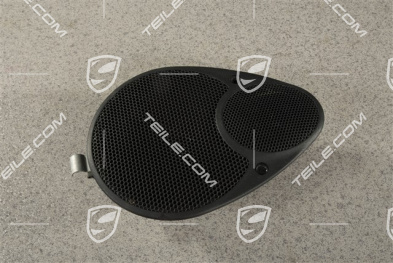 Coupe / Targa, Loudspeaker, rear, Satin Black, R