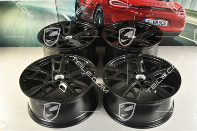 21" Komplet felg Cross Turismo Design, 9,5J x 21 ET60 + 11,5J x 21 ET66, czarny satynowy mat