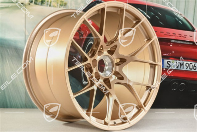 20"+21" GT3RS komplet felg, felgi 10J x 20 ET45 + 13J x 21 ET31, złote - Neodyme