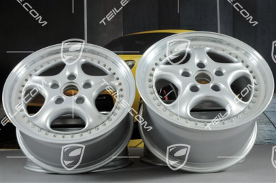 18" Carrera RS komplet felg, Speedline, 8J x 18 ET52 + 10J x 18 ET65