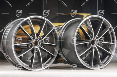 20+21" Komplet felg Carrera Classic, felgi: przednie 8,5J x 20 ET50 + tylne 11,5J x 21 ET67