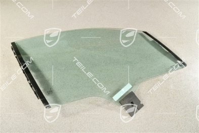 Door window glass, front, Green heat-insulating glass, R