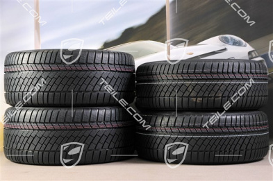 19-inch TURBO II winter wheel set, wheels 9J x 19 ET 60 + 10J x 19 ET61 + NEW tyres Continental, 255/45 R19+285/40 R19, without TPM