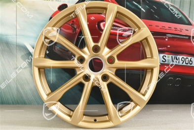 19" Felge Boxster S, 8J x 19 ET57, aurum seidenmatt