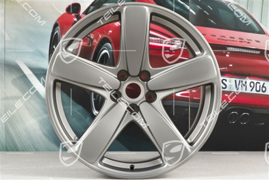19" "Sport Classic" komplet felg, felgi 8,5J x 19 ET21 + 9J x 19 ET21, platinum satynowy półmat